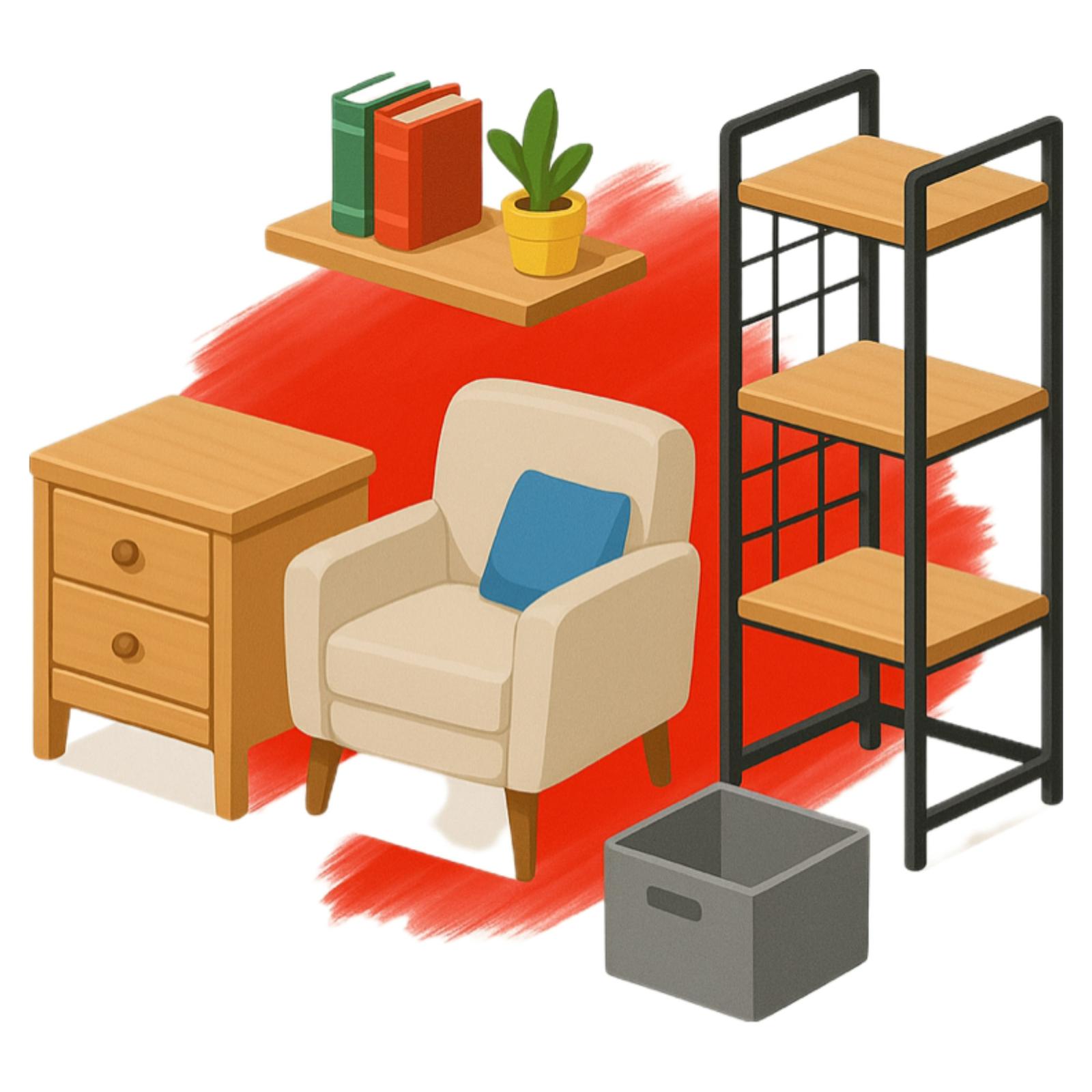 🗄️ Furniture & Organizer